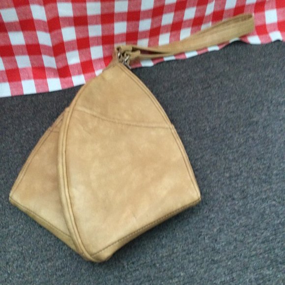 Samsonite fleebag bowling ball bag yellow triangle shape - Picture 4 of 4